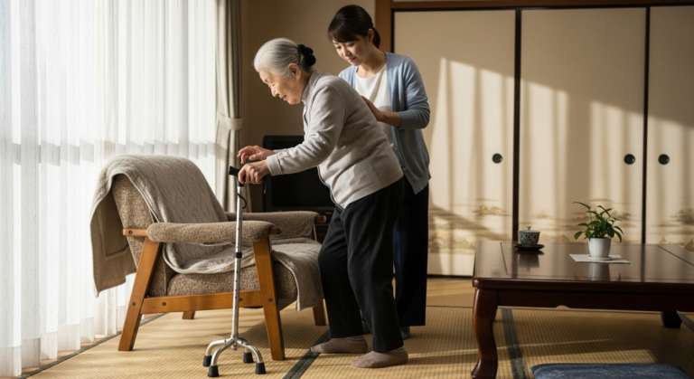 母が立ち上がるのに杖が欲しいと言った｜4点杖を選び直した話