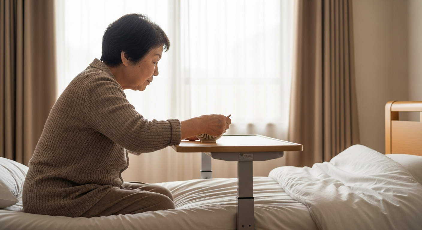 bedside table adjustable caregiving 2026 eyecatch 1777873838