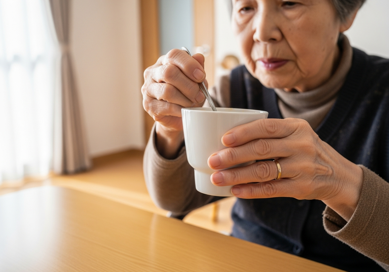 嚥下訓練食は介護保険で買えるのか|母の食卓に揃えた4つの道具 8 高齢者 食事の写真