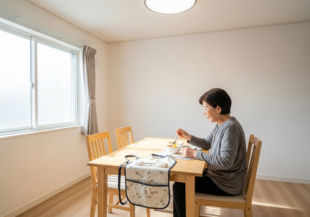 嚥下訓練食は介護保険で買えるのか|母の食卓に揃えた4つの道具 10 高齢者 食事の写真