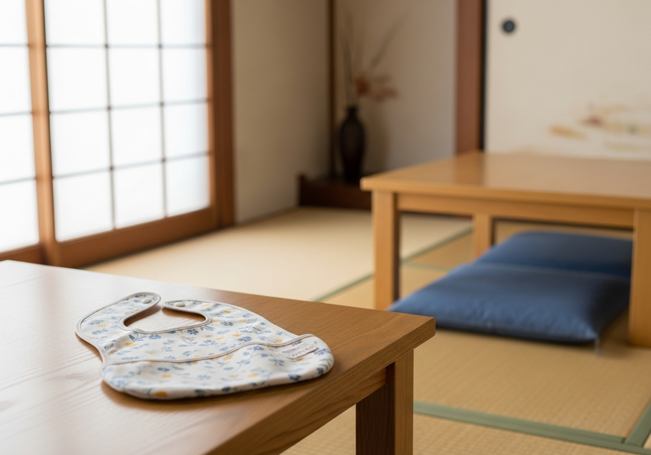 手づかみで伸びるお餅を食べようとする爺さんの食事風景