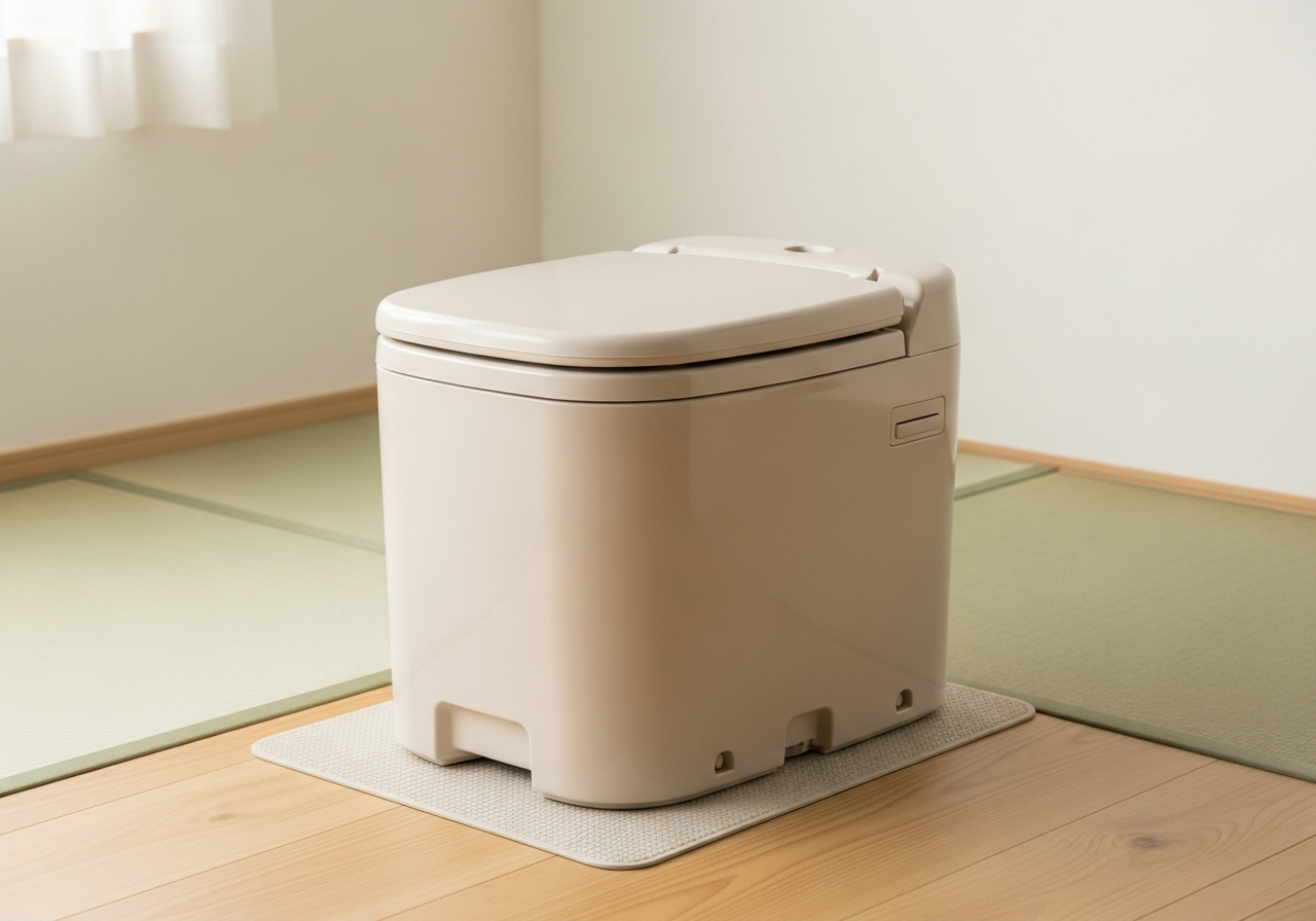 ポータブルトイレの写真