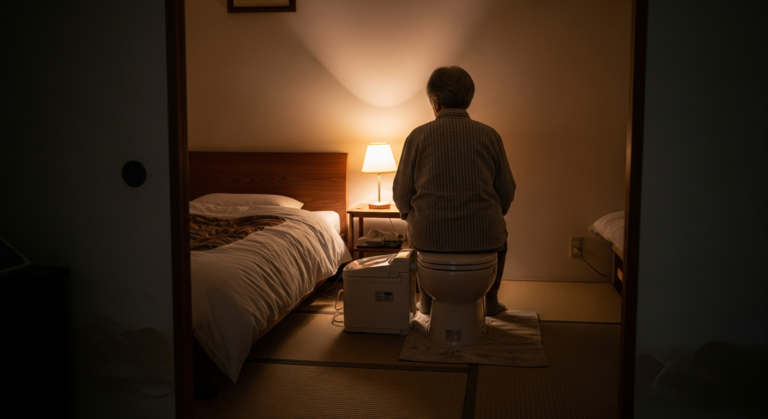 母の夜間トイレが楽になった｜簡易トイレを買い直した3年目の判断