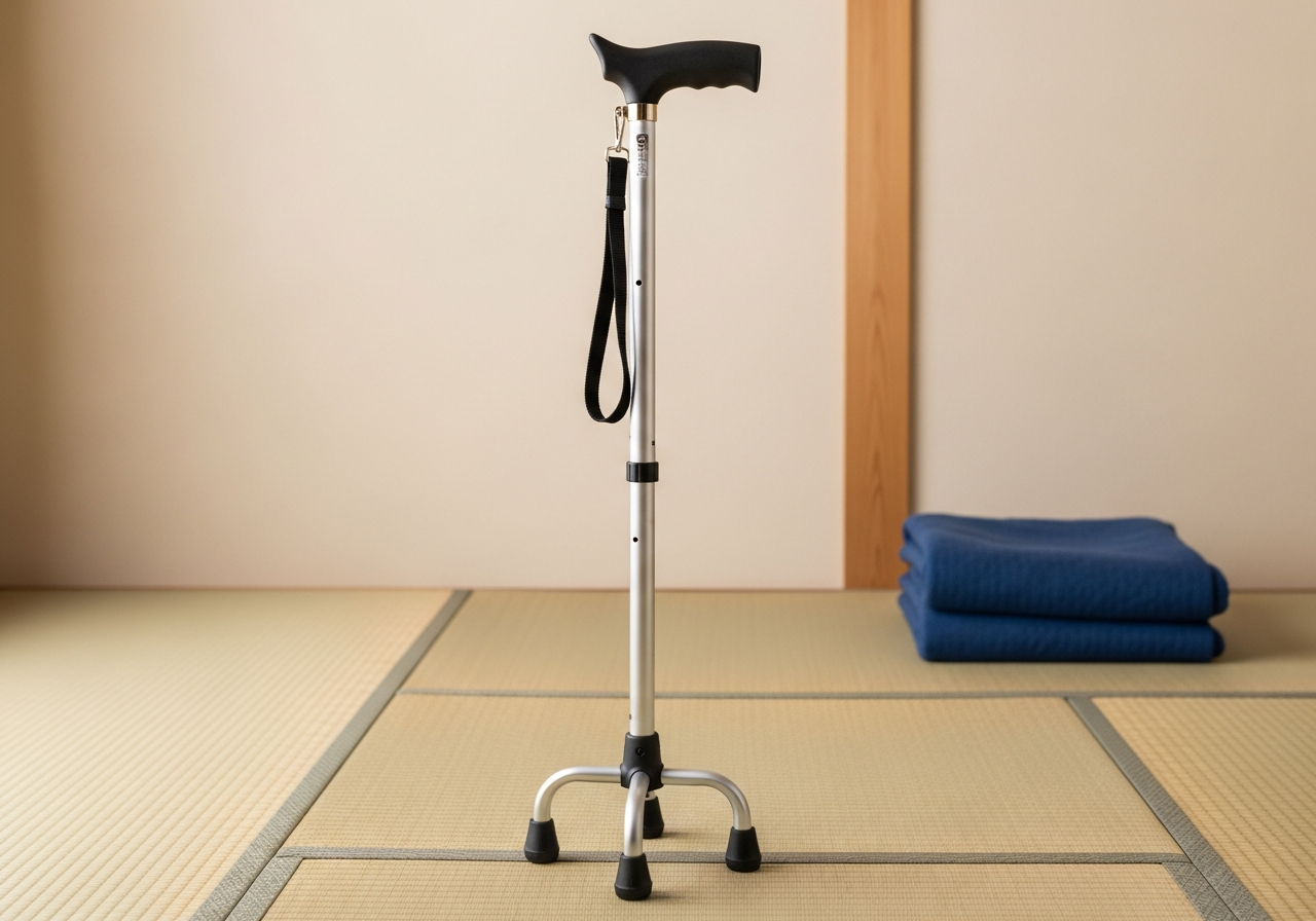 母が初めて「楽」と言った日|多点杖を探して選んだ話 4 激おこのお爺さんが持っていた杖を振りかざして襲いかかってきた