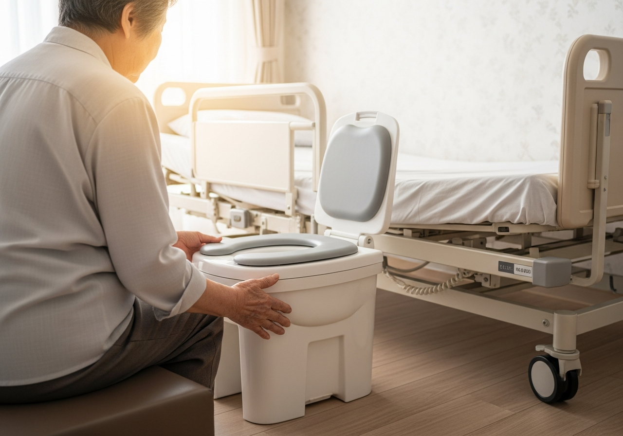 母の夜間排泄の負担が限界だった|自動排泄処理装置を試した3か月の記録 4 バスボードの写真