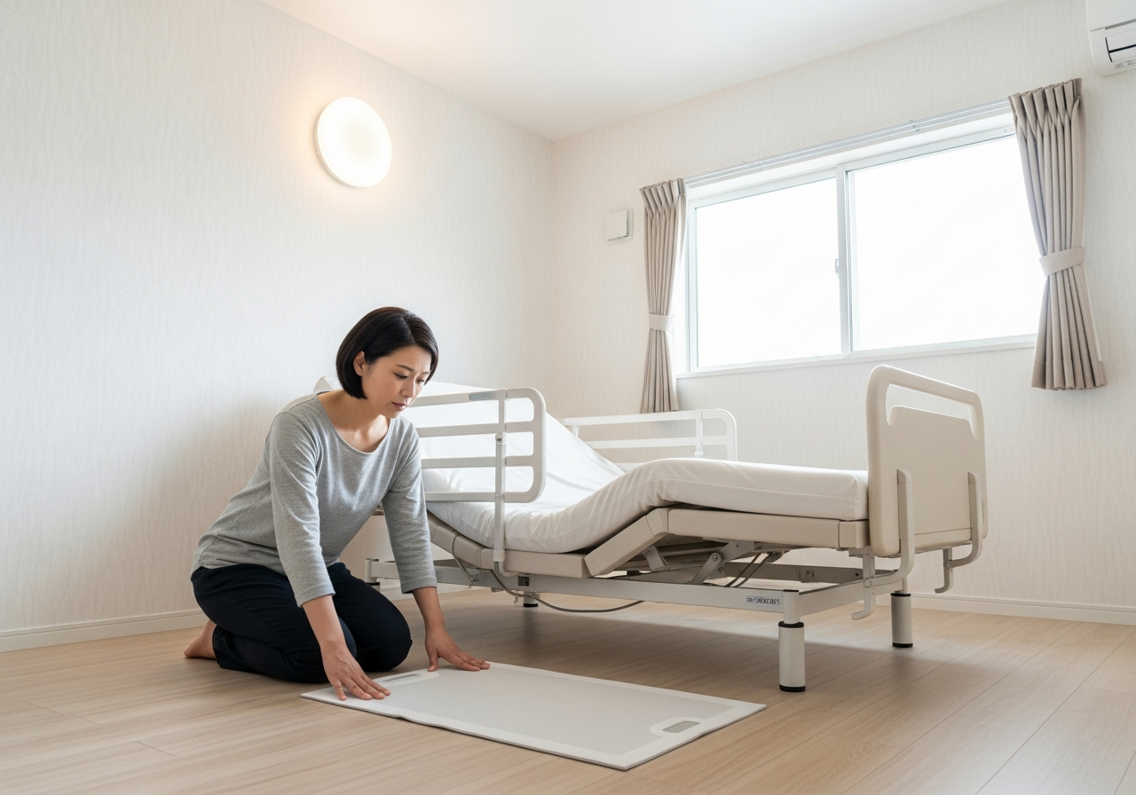 母がベッドから降りる瞬間を検知したい|離床センサーの選び方と3年目の判断 3 見守りカメラの写真