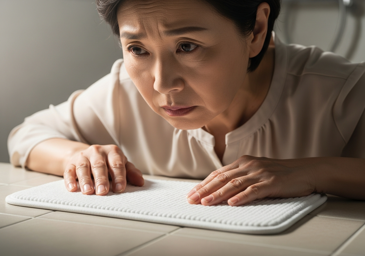 古い木造家屋の急な階段