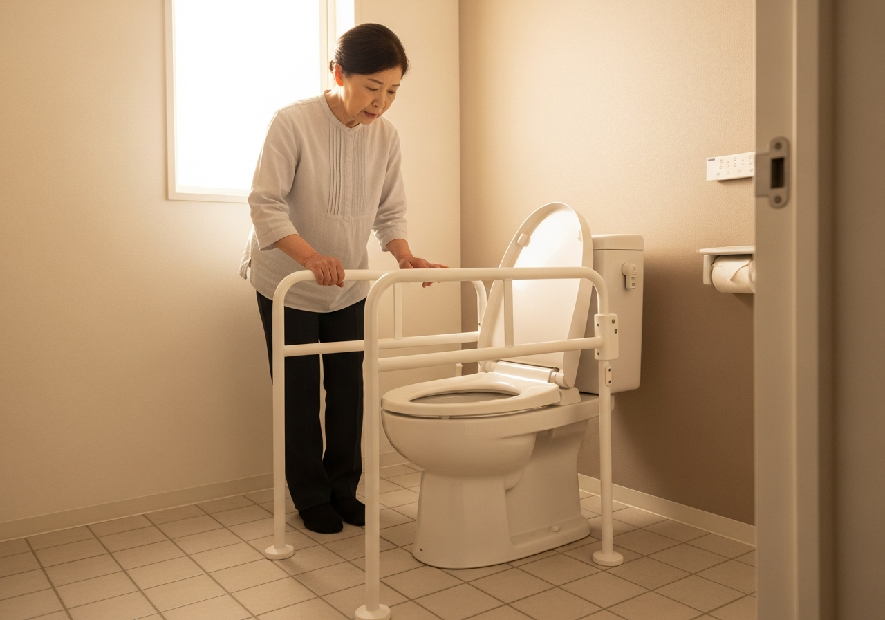 ポータブルトイレの写真